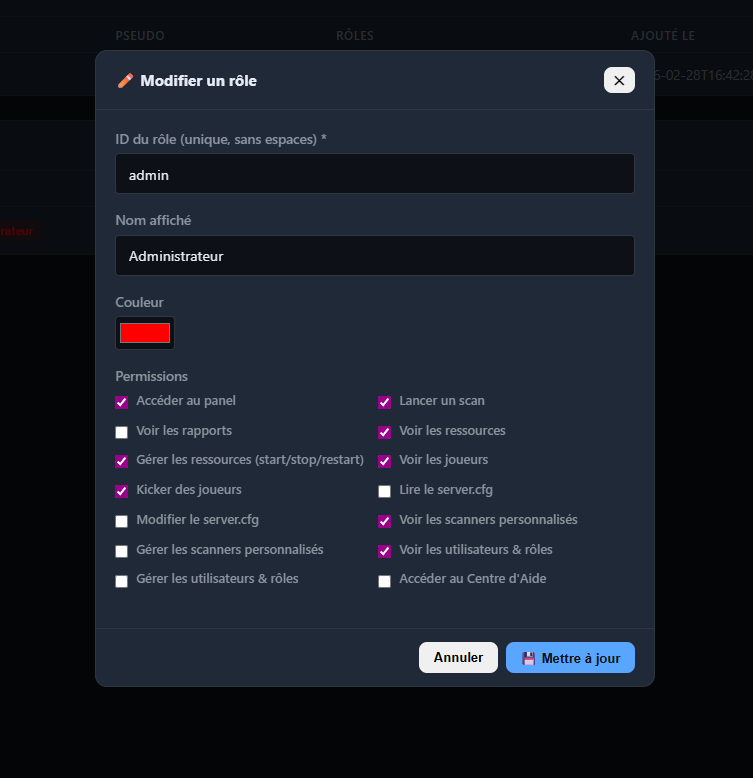 Autofix Scan Serveur
