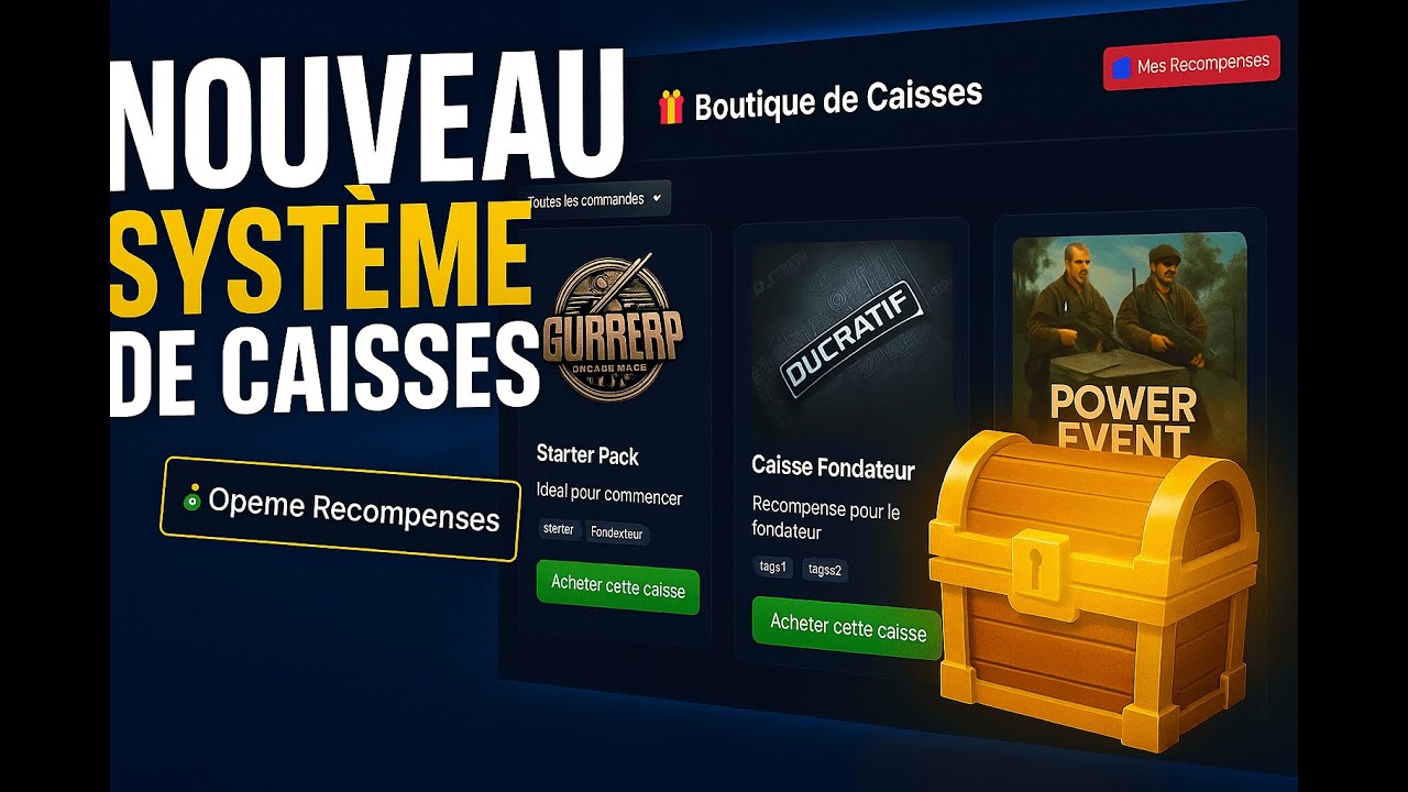 Caisse Shop + Saison pass